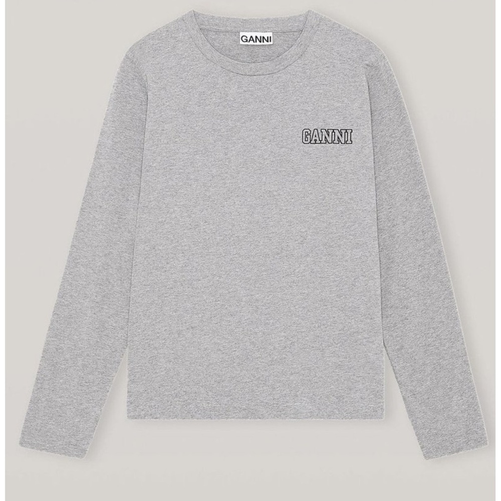 Ganni Long Sleeve Top